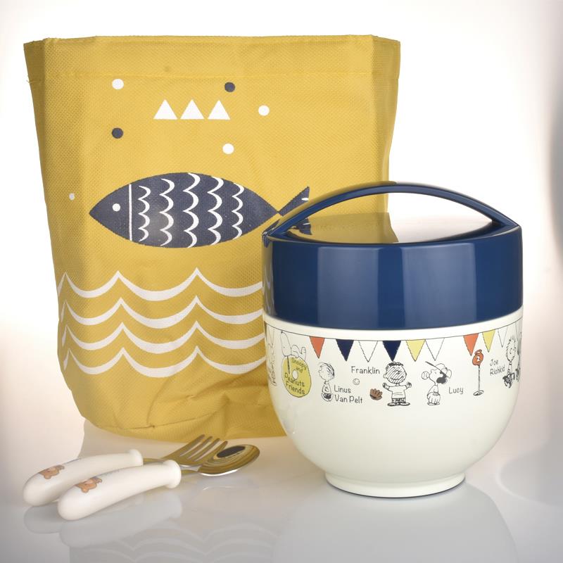 日本skater斯凯达保温饭盒儿童保温桶多层不锈钢学生上班族便当盒