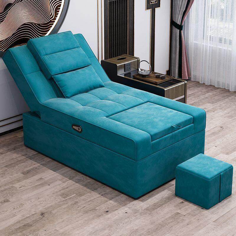 足疗沙发电动床足浴一体洗脚泰式spa按摩床沐足洗浴采耳躺椅泡脚