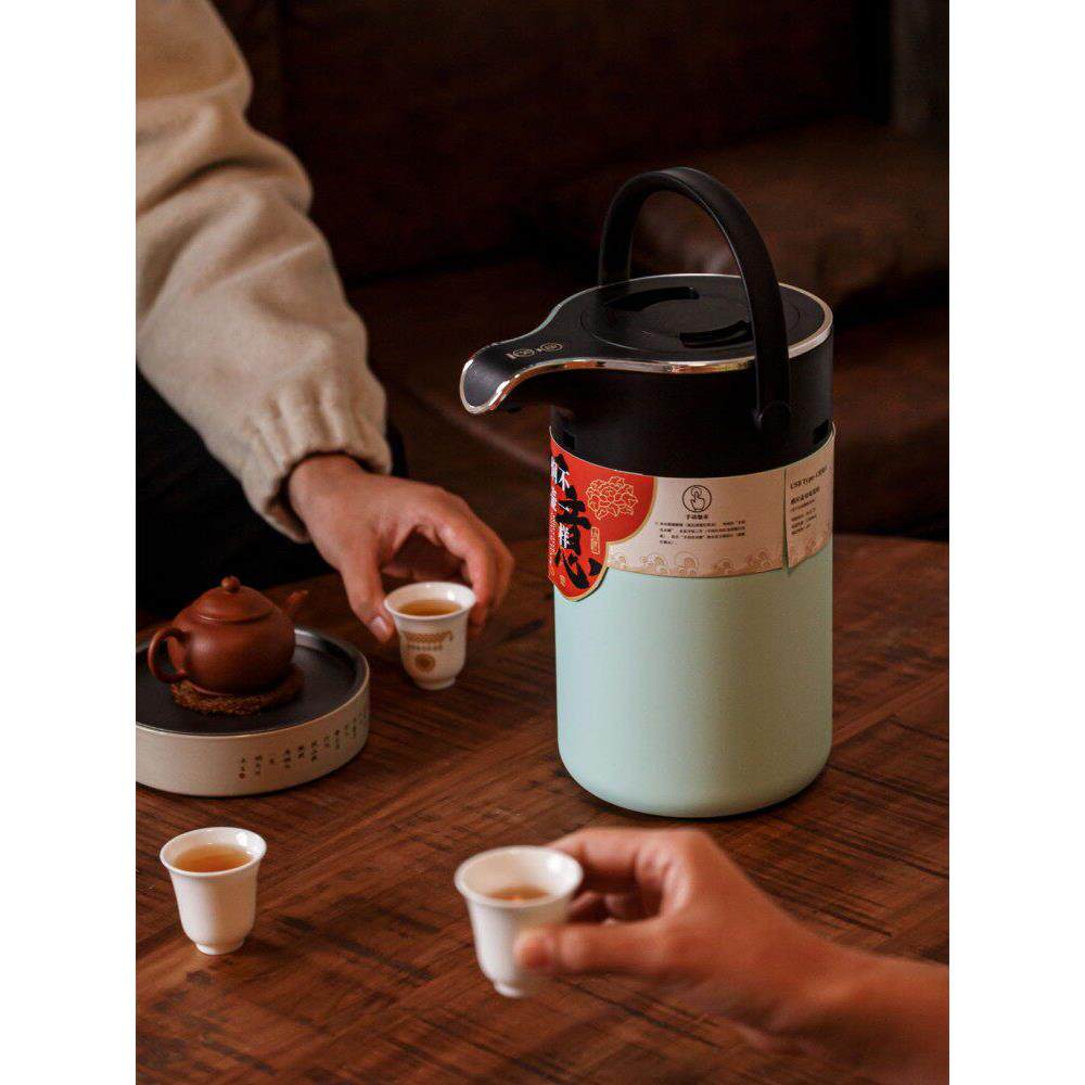 2025智能感应水炖茶壶家用户外保温大容量白茶茶壶316不锈钢
