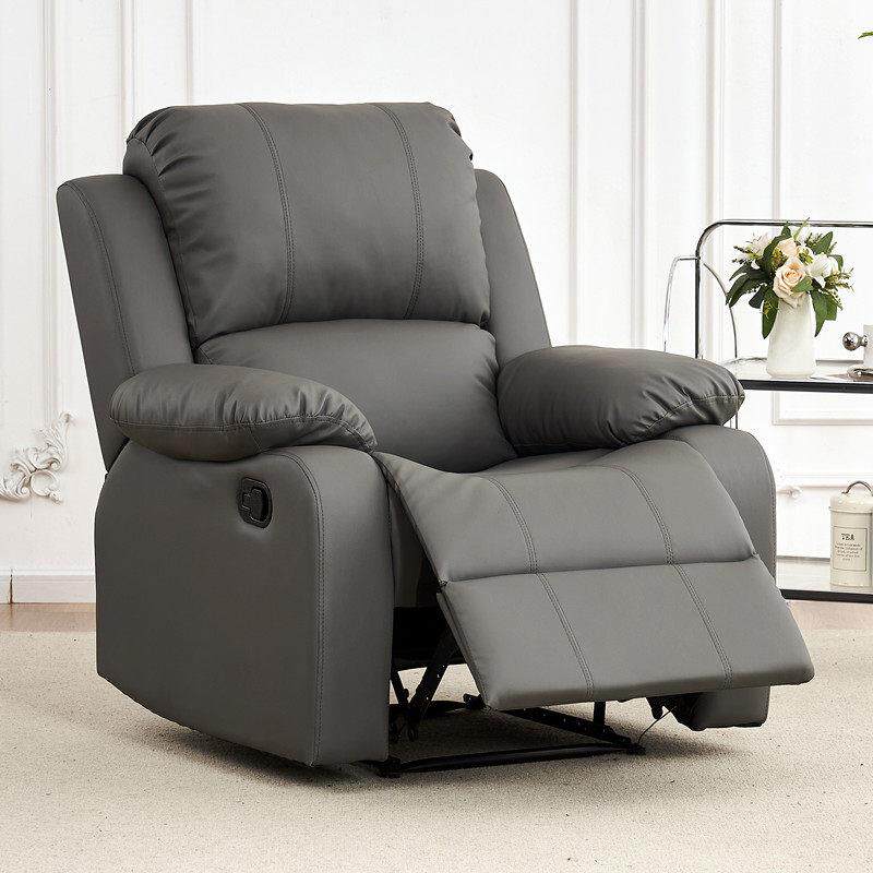 头等太空沙发舱单人科技布客厅影院懒人摇转功能按摩皮艺电动躺椅