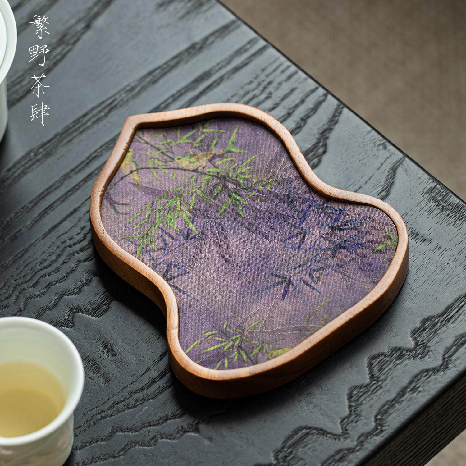 繁野创意黑檀木葫芦干泡台茶盘高端高颜值茶壶茶杯茶承茶托 托壶,餐饮具,茶道/零配,淘宝优惠券,粉丝福利购,淘宝优惠卷