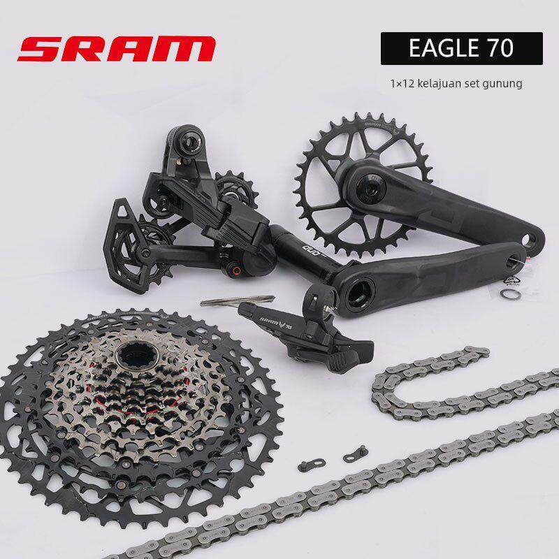 SRAM速联EAGLE 70 T-TYPE山地自行车1×12速DUB牙盘套件1270飞轮