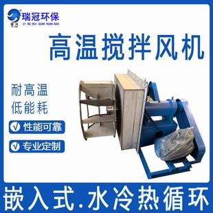 瑞冠热循环风机高温搅拌风机烘纸烘房烤房风机熔炉风机嵌入式