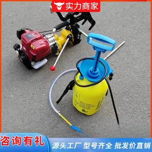 1型内燃汽油钢轨钻孔机手提式 铁路NZG 电动轨道钻头打孔机