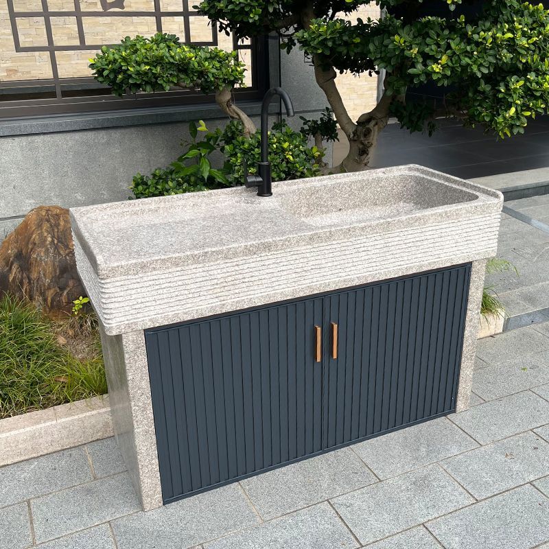 户外大理石洗衣池庭院洗