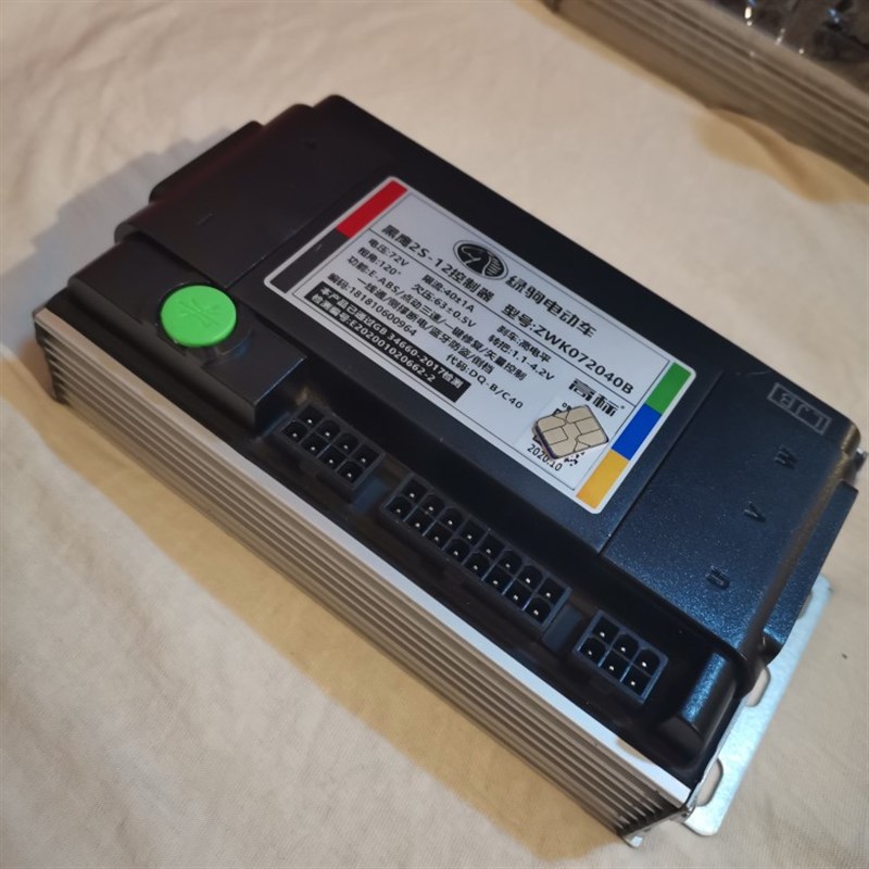 绿驹电动车控制器72V1200瓦40A大马力爬坡王高标黑鹰电动机车