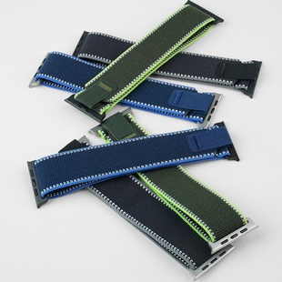 ERFG适用AppleWatch Ultra3原厂钛合金连接器表带iwatch11苹果S10手表S9野径回环S8尼龙S7编织SE高级运动49mm