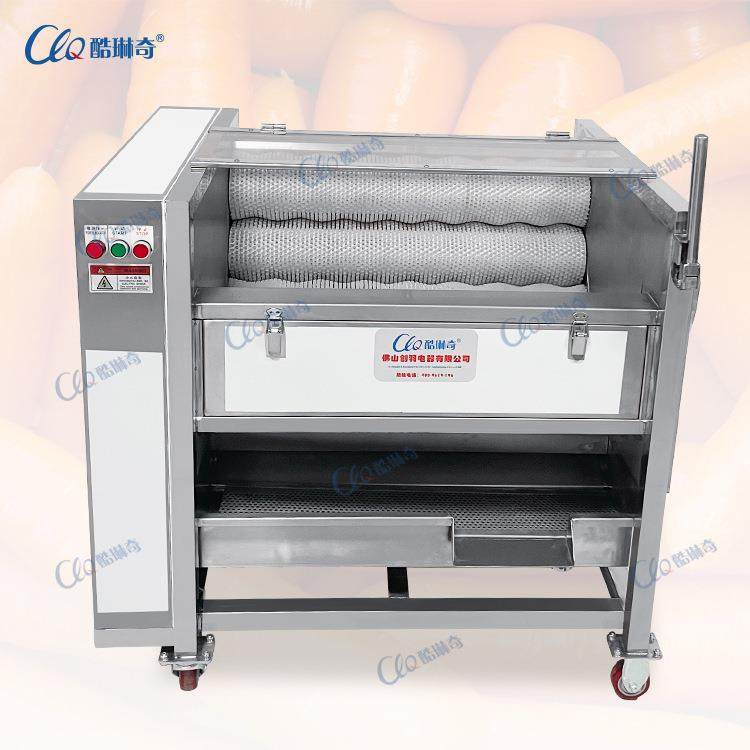 生姜胡萝卜山芋清洗脱皮机加工萝卜泥浆机毛辊清洗机配套果蔬设备,清洗/食品/商业设备,粉条机,淘宝优惠券,粉丝福利购,淘宝优惠卷