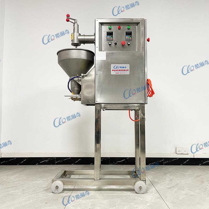 不锈钢小型肉丸成型机菜市场加工鱼丸肉丸成型机厂家制作现货