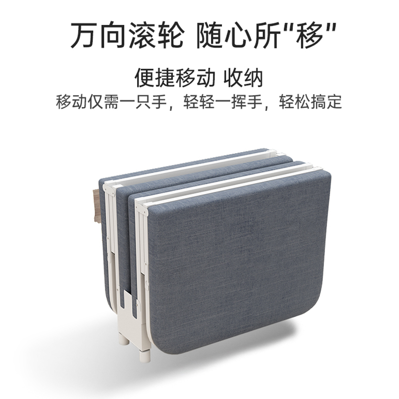 折叠床单人办公室午休床简易医院陪护床书房午睡便携加固轻便四折