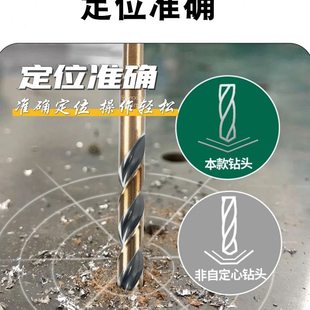 打孔神器 约克钻头麻花钻全磨高速钢高硬度多功能不锈钢钻头套装