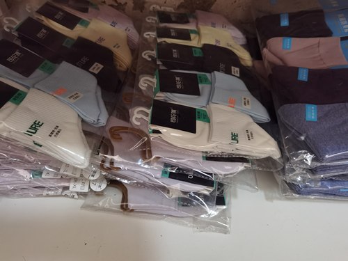 司纶祺纯棉女袜中筒（10双）