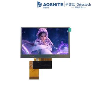 4.3寸480 272高亮屏4线电阻触摸屏IPS全视角RGB接口COM43H4P09UTC