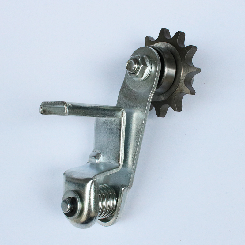 机械改装工业机器链条导链轮张紧器紧链器自动松紧调节器齿轮摆臂
