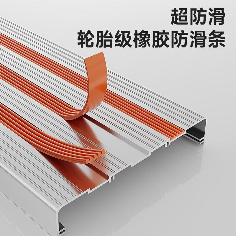 梯子家用加厚加粗铝合金伸缩折叠梯子升降梯子家庭用梯子轻便便携