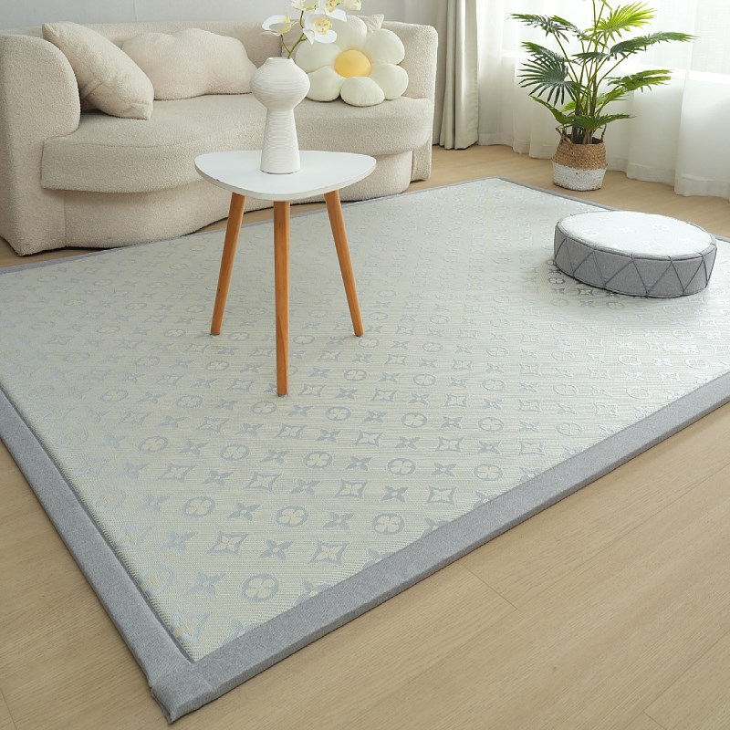 日式凉席地垫客厅卧室茶几阳台床边榻榻米垫子藤T编席子夏季天地