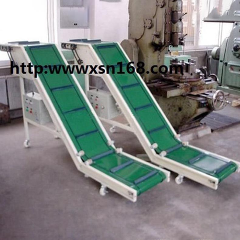 输送设备厂制作非标货物输送带耐高温爬坡输送带轻型导条输送带