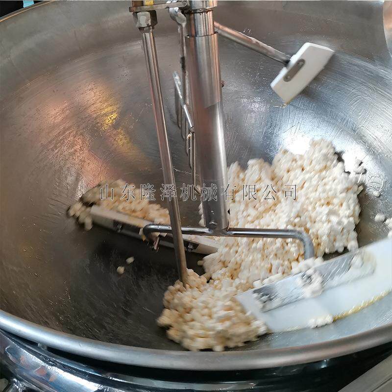 河北棉花糖奶枣自动炒锅 大型奶枣搅拌机器