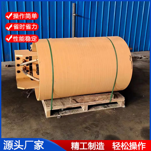 挖掘机滚筒夯实器液压振动打夯机压实滚筒夯地基打夯机器