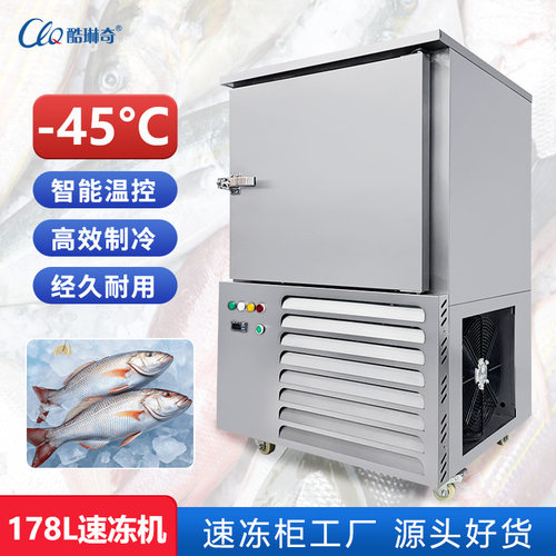 罗非鱼速冻柜 冻透中心温度-18度速冻机 食品冷冻速冻柜