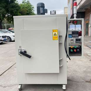 五金厂通用油墨烘干脱水恒温工业非标烤箱 4kw单开门丝印小烘箱