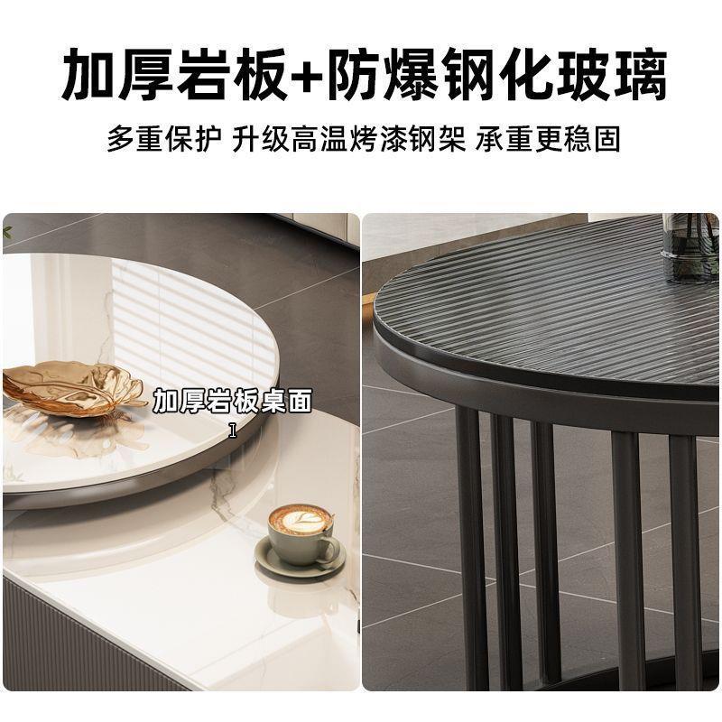 bkk茶几电视柜家用客厅蕞新款套装软包轻奢组合餐桌两用组合茶几