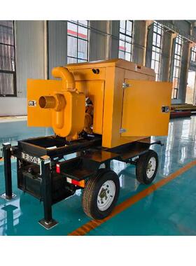 油柴机柴水泵机轻型排水泵移动油机水泵机组防OUX汛排组涝泵车