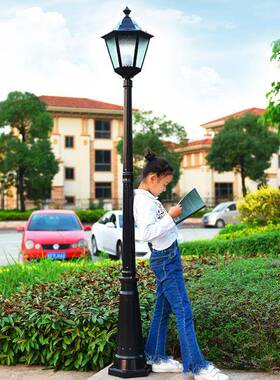 厂外家直销户小区30797路灯花园公水园广场庭院灯室欧式外防庭院