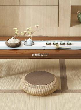 日式小茶几折叠飘窗矮桌炕桌小卧地免安装实木桌家用榻QNU榻米茶