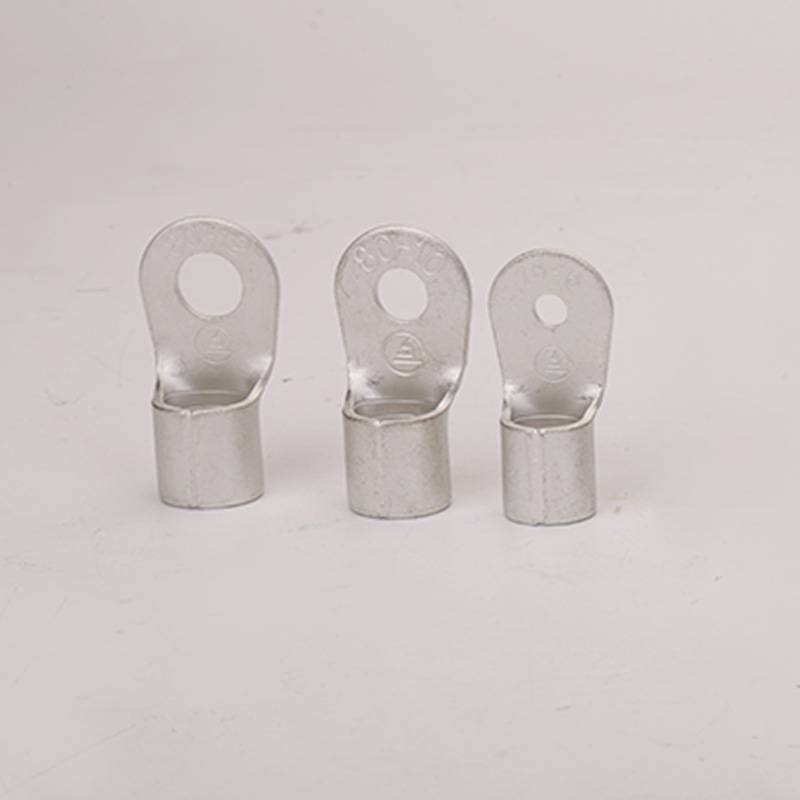 环形裸端头冷压接线耳RNB型号无绝缘护套圆形端子厂家直供