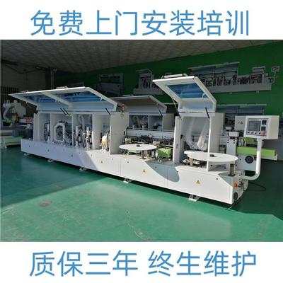 黑龙江木工机械功柜体广东款带预铣齐能封边尾机带青岛款全齐头功