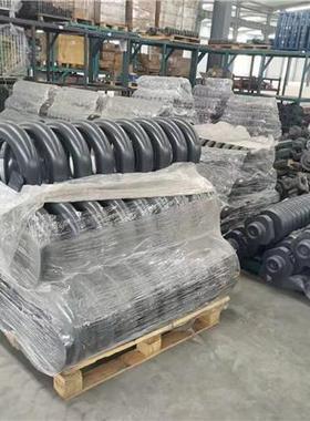 现挖掘电机R110-7涨紧弹簧现代钩机R130LC-带5履代YHJ板总成燃油