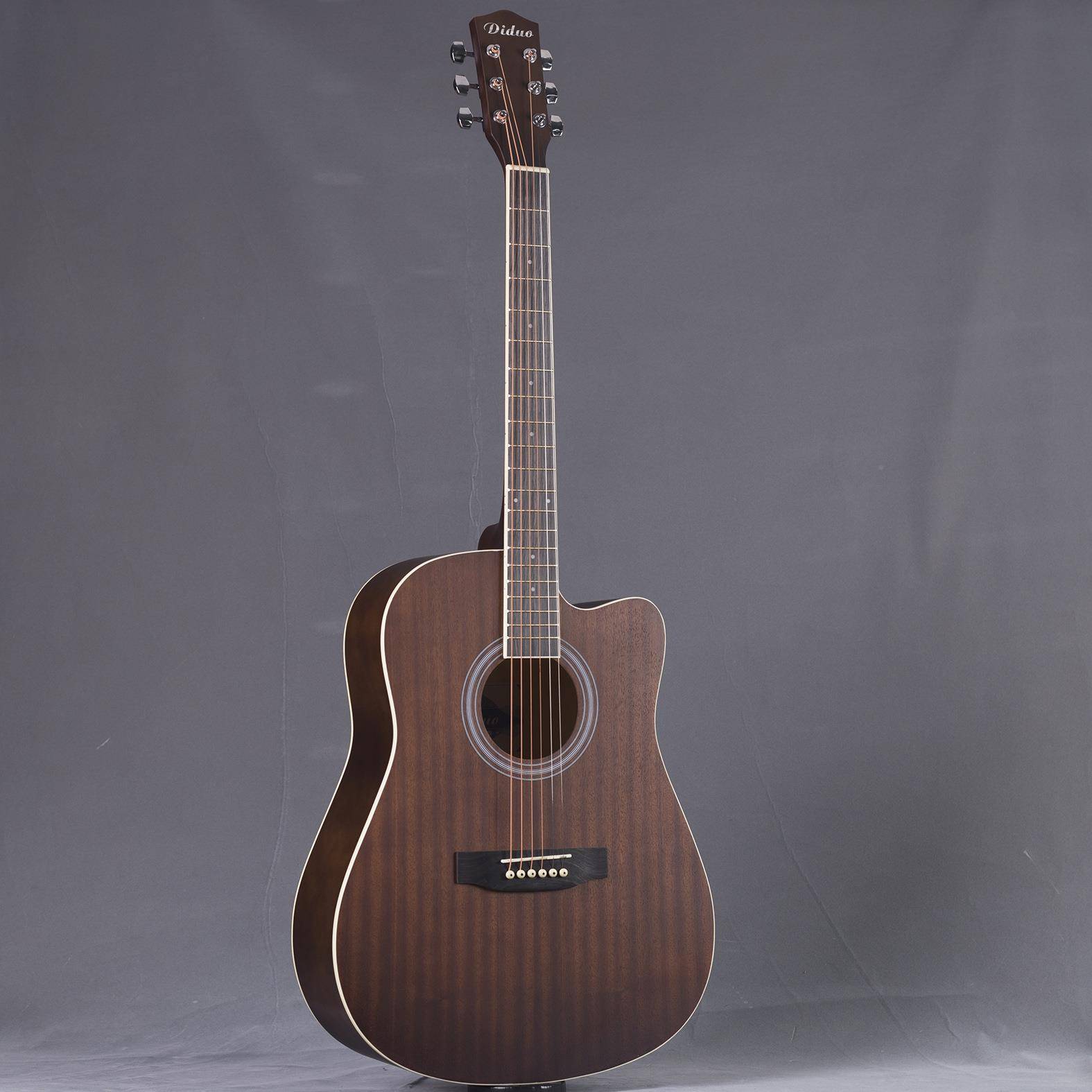 4寸1D桶沙比利旅40寸椴木民谣吉他40A桶新手入门行木吉他厂家