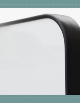 办公约风可简AWH脚动封边屏移风双面书写白板灵活轮移动双面封边