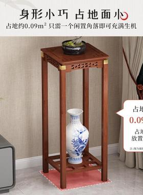 花架阳台落厅地新架中式花子客OXW绿萝吊兰置物架多层花盆架仿古