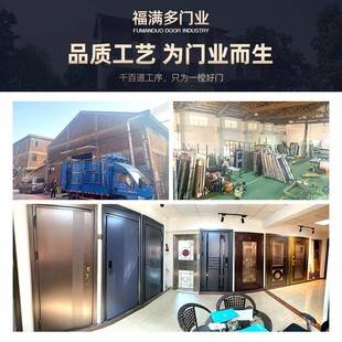 盗入户门防门通风中门别102进户门子母门门大门 家用不锈钢墅韩式