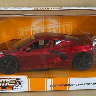 1:4Jada佳TPF达2肌00款克尔维特美式肉2车2仿真超跑模型收藏摆件