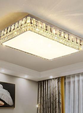 2025新高轻奢客厅灯大厅档代水晶吸顶灯现UVD大气餐款厅卧室LED灯