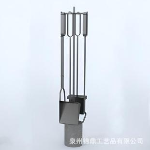 厂炉家直销家用柴517火架子工可具火铁炉工具四件套订作美式艺壁