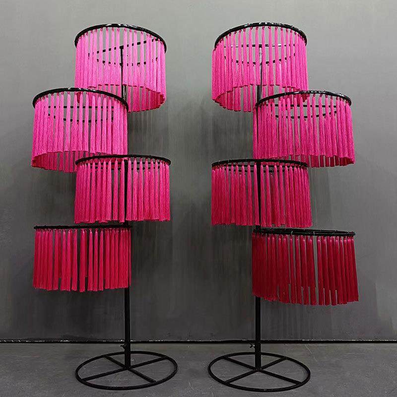 IVQ创新款婚礼路引新中式礼仿古铁艺玫红流苏路意引摆件婚婚庆色,节庆用品/礼品,装扮布置套餐,淘宝优惠券,粉丝福利购,淘宝优惠卷