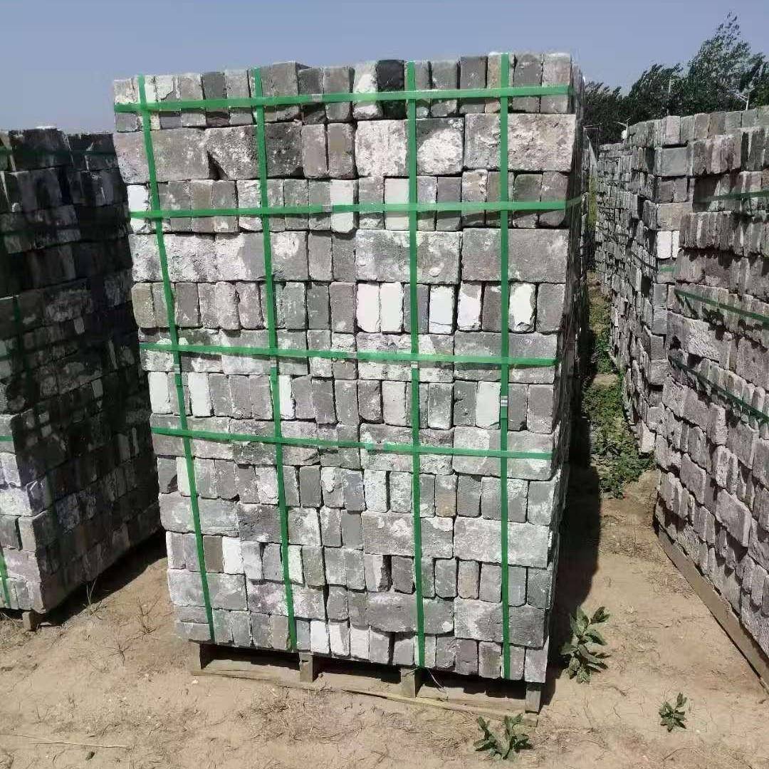 厂家老青砖古建筑砌墙砖铺地砖切片六面光青砖仿古小青砖