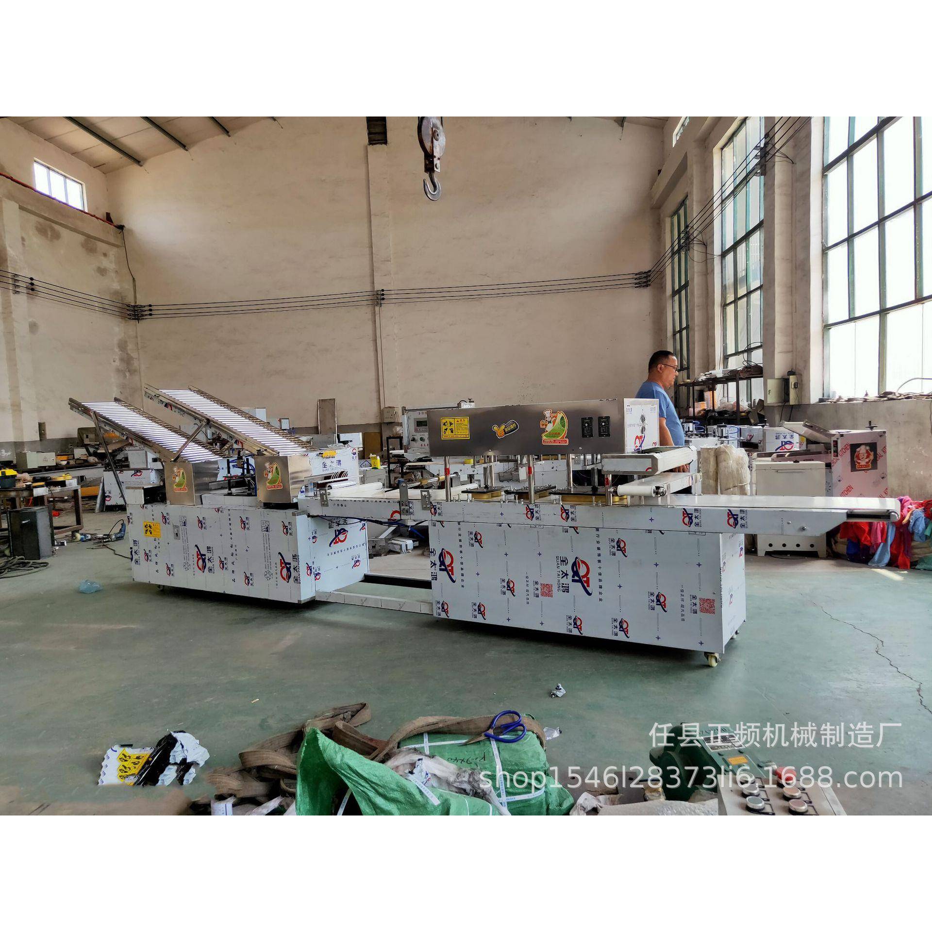 全自动仿人工压面叶卷面叶饼商机用多BWC功能肉夹馍蝴蝶夹荷夹荷