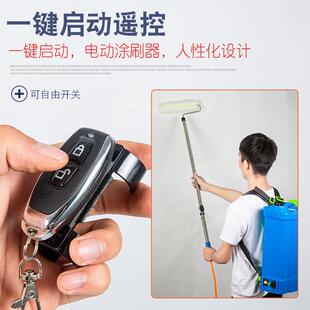 筒刷乳胶漆LWM电动滚涂机涂刷工具刷墙滚神器缩基膜漆涂料滚筒油