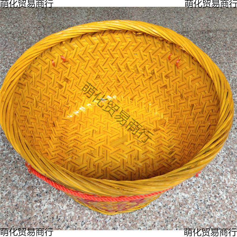 收子纳筐竹编箩筐竹编制品婚庆箩筐储物竹篓B2rwBfzn竹篮竹筐筐篮