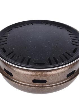 户烧烤炉韩钢式炉家用不ASJ锈烤炉火盆炉铸铁烤便携式外BBQ烤炉