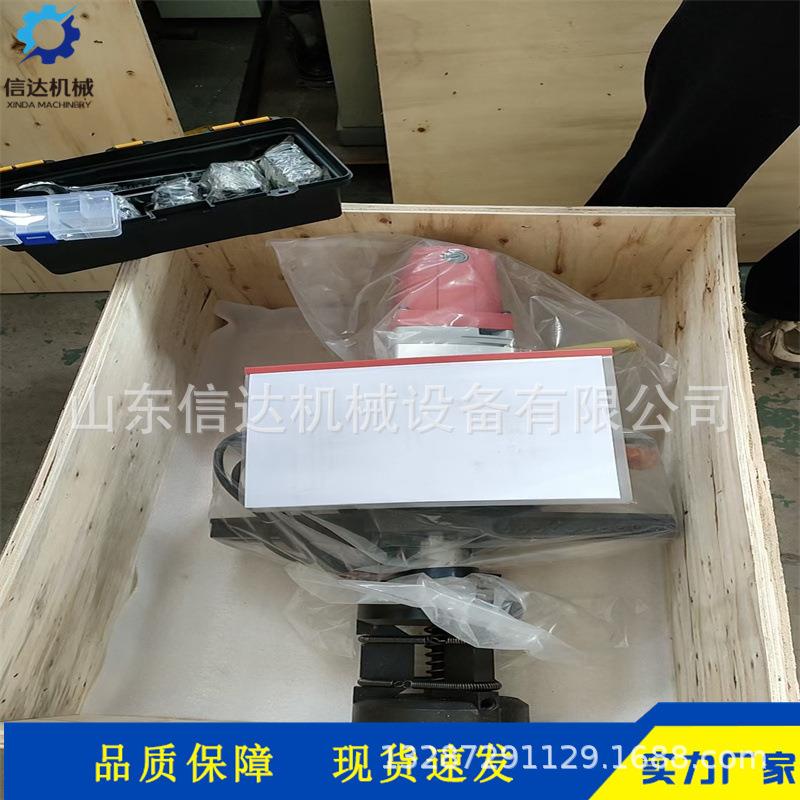 平行管钢管道圆铣边电不锈钢管子倒角机动便携式GNM机外夹式坡口