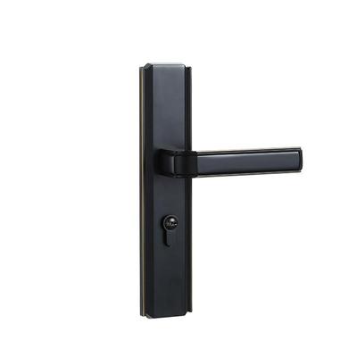 厂家直销美式黑色卧房门执手室锁CEM现约代简实木门锁具静音内室