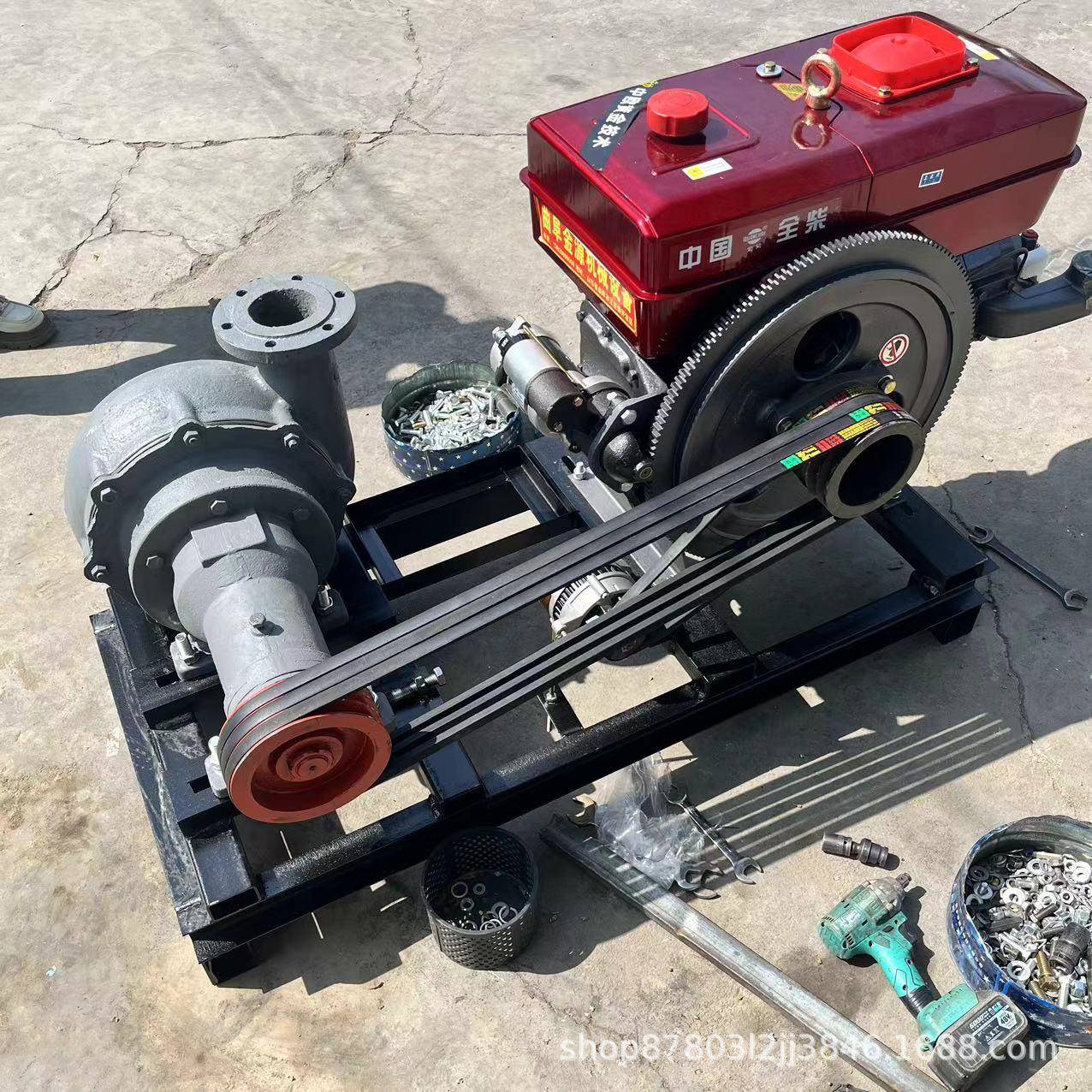 柴污水排排水泵化工泵水泥浆油机启动小型SAV抽沙泵