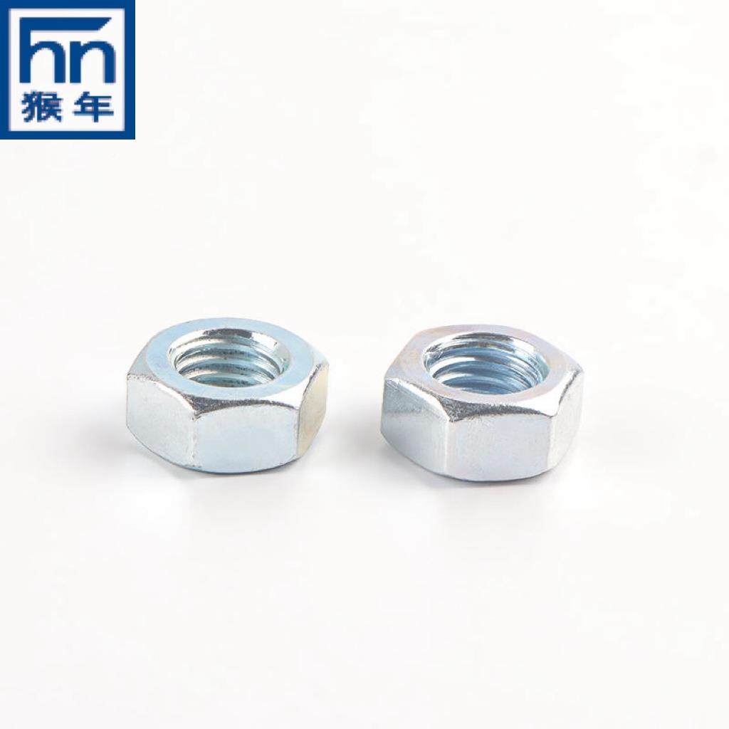 强厂家直销WLN10B21六角螺帽高DIN9342外六角螺母度M2-M30