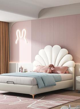 MGF33法BBM609-1式轻奢奶童油风简约现儿床公主床代包女孩卧室单